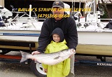 Striper fishing guide service